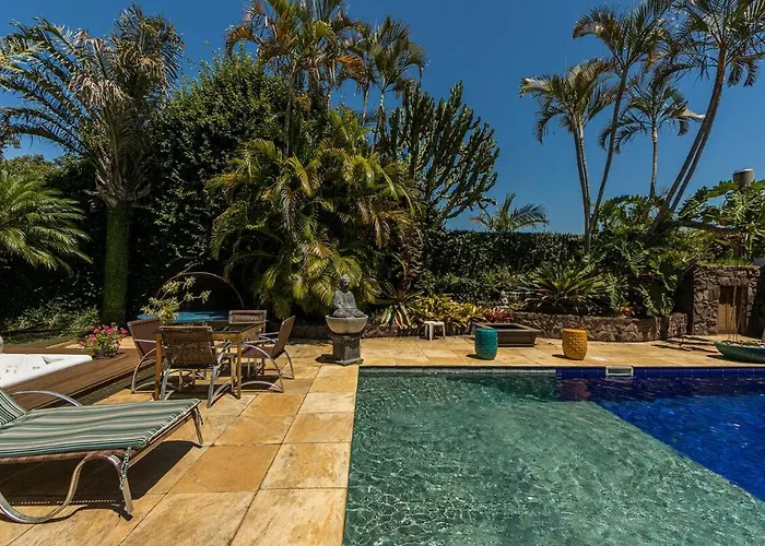Villa Balinesa Belissima Mansao Com Piscina, Jacuzzi E Sauna *