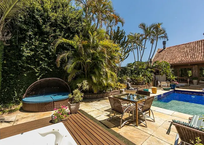 Villa Balinesa Belissima Mansao Com Piscina, Jacuzzi E Sauna *