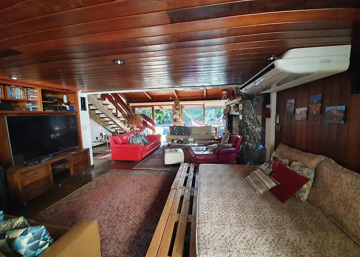 Villa Balinesa Belissima Mansao Com Piscina, Jacuzzi E Sauna *